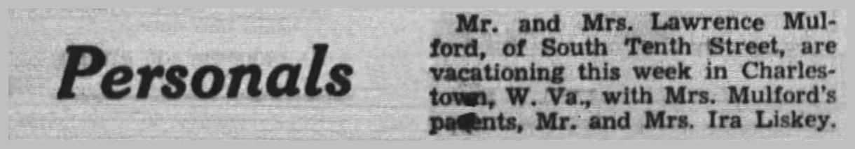 More falsified information in newspapers.